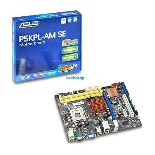 ASUS P5KPLAMSE G31 DDR2 VGA+LAN+SATA2 16X
