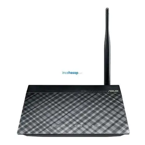 Asus DSL-N10E ADSL2+ 4P 150Mbps  Kablosuz Modem + 5dbi
