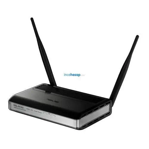 Asus DSL-N12U 4 Port 300Mbps Kablosuz Modem+5dbi