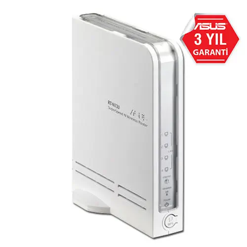 Asus RT-N13U 300Mbps 4 Port Kablosuz Router (2 Ant)