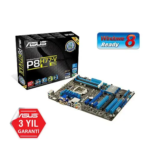Asus P8H77-V LE H77 Ddr3 Sata3 + USB3 + GLan + Hdmi 16X