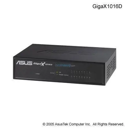 ASUS GIGAX1016D 16 PORT 10/100 SWITCH