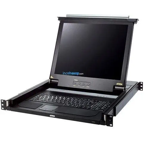 Aten CL1000MT Kvm Switch`i Olmayan, 17 inch LCD Ekranı Bulunan Konsol