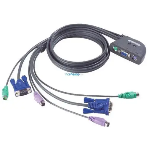ATEN CS62Z 2 portlu PS/2 VGA KVM Switch