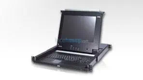 ATEN CL-1200-LA 15 RACK MOUNT LCD CONSOLE+RACK KIT