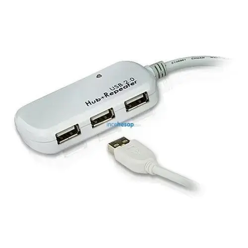 Aten UE2120H 4 Port USB 2.0 Sinyal Uzatma Hub`ı