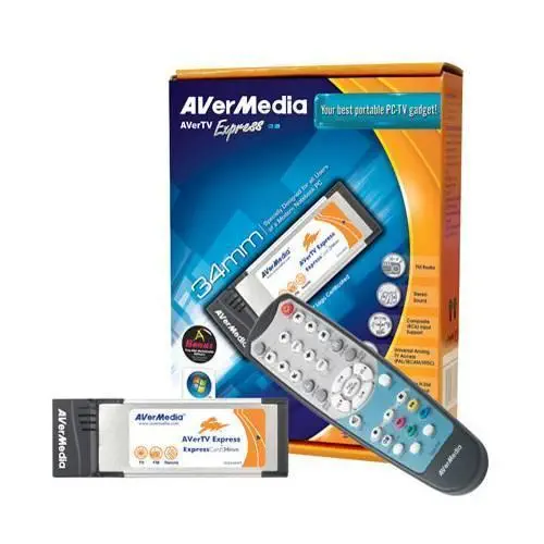 AVERMEDIA PCMCIA-EXPRESS Anolog TV-Radyo Kartı