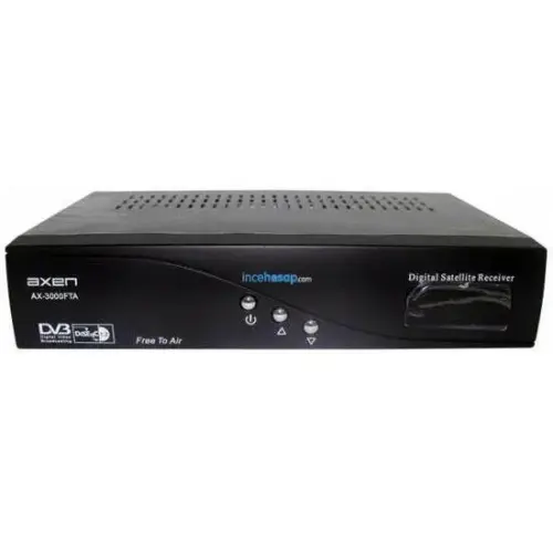 Axen AX-3000 FTA Uydu Alıcısı 