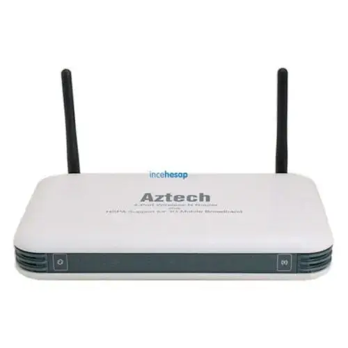 Aztech HW550-3G Destekli 4 Port Kablosuz N Router