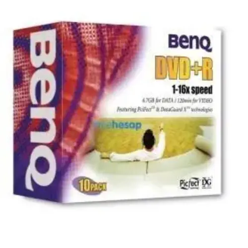BENQ DVD+R(+) 16X 4.7GB 10LU TEK TEK KUTULU