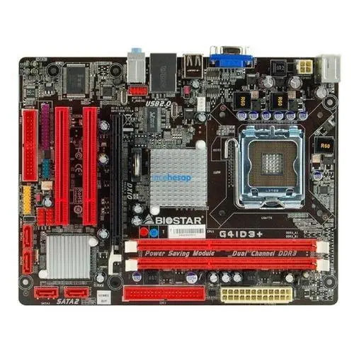 BIOSTAR G41D3+ G41 DDR3 VGA+LAN+SATA2 16X