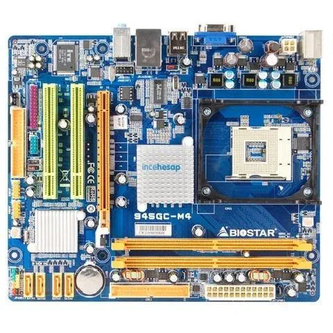 BIOSTAR 945GC-M4 DDR2 VGA+LAN+SATA 16X 478p