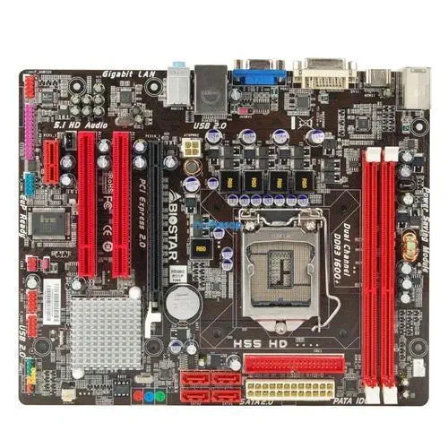 BIOSTAR H55D H55 DDR3 LAN+SES+SATA2+VGA 16X