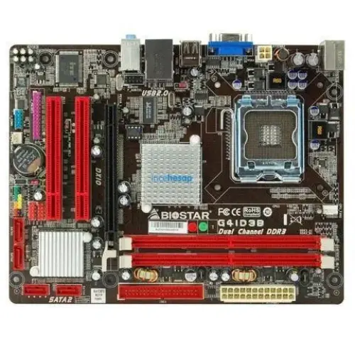 BIOSTAR G41D3B G41 DDR3 VGA+LAN+SATA2 16X