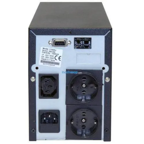 Bross 1000VA Kgk (1000DJ) Modem+ Koruma +RS232