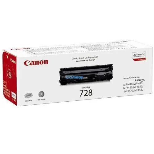 Canon CRG-728 Siyah Toner (MF4410/4450/4550/4570)