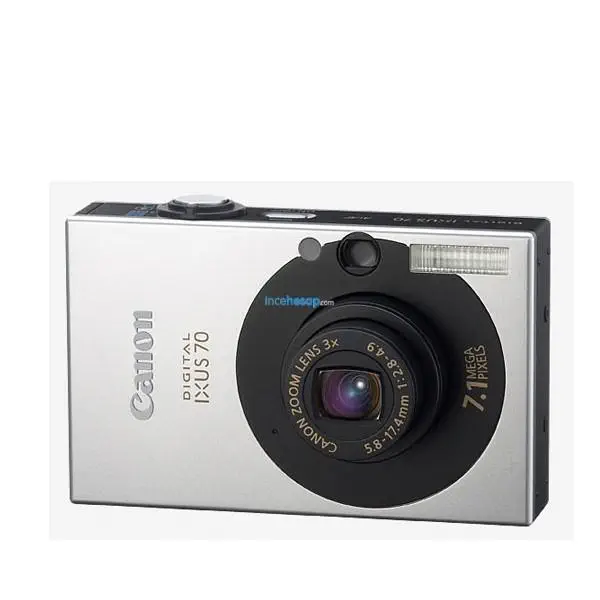 CANON IXUS 70 7.1 MP DİJİTAL FOTOĞRAF MAKİNESİ - incehesap.com
