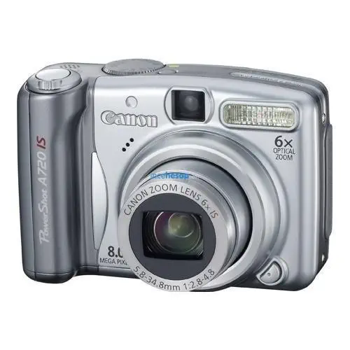CANON POWERSHOT A720 IS 8.0 MP 6X OPT 2.5 LCD