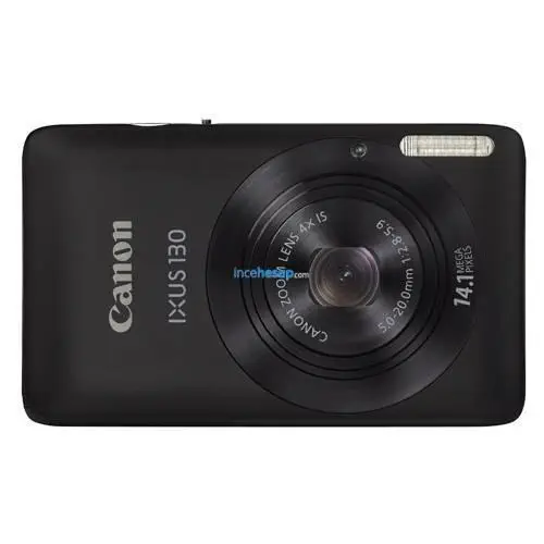 CANON IXUS 130 14.1MP 4X OPT 2.7 LCD SİYAH