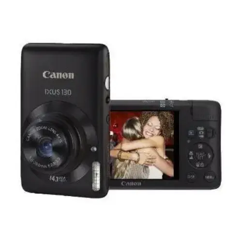 CANON IXUS 130 14.1MP 4X OPT 2.7 LCD SİYAH