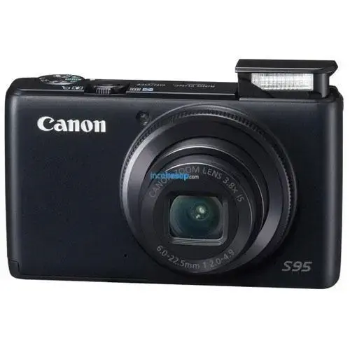 CANON POWERSHOT S95 10.1MP 3.8X OPT 3.0 LCD SİYAH