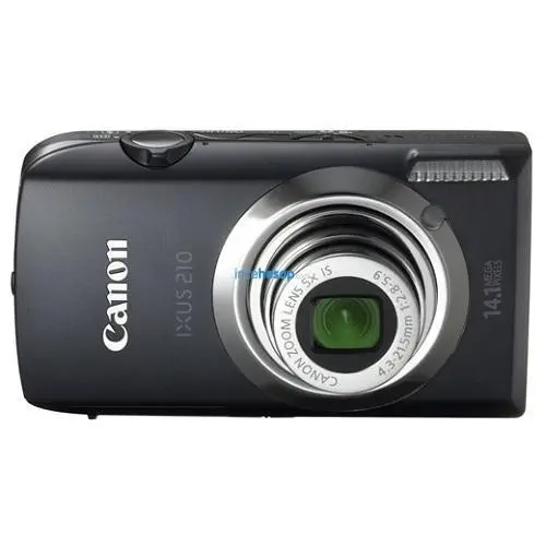 CANON IXUS 210IS 14.1MP 5X OPT 3.5 LCD SİYAH