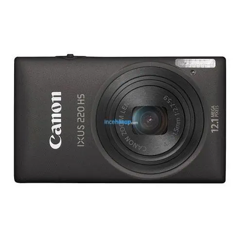CANON IXUS 220HS 12.1MP 5X OPT 2.7 LCD SIYAH