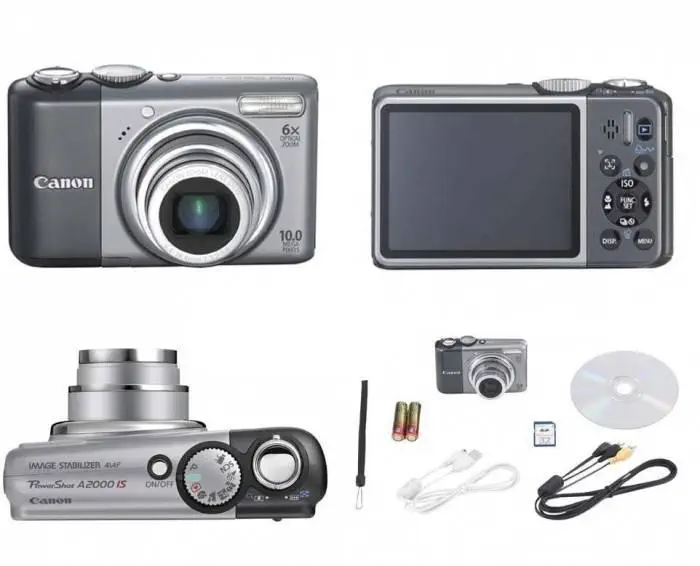CANON POWERSHOT A2000IS DİJİTAL FOTOĞRAF MAKİNASI