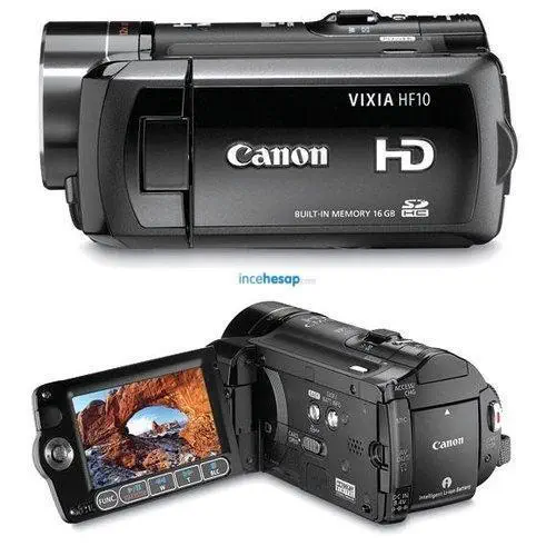 CANON HF10 VİDEO KAMERA