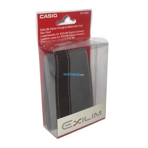 CASIO EXILIM DERİ KILIF SİYAH
