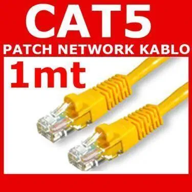 Codegen CAT-5E Utp Patch Kablo 1 Metre Sarı