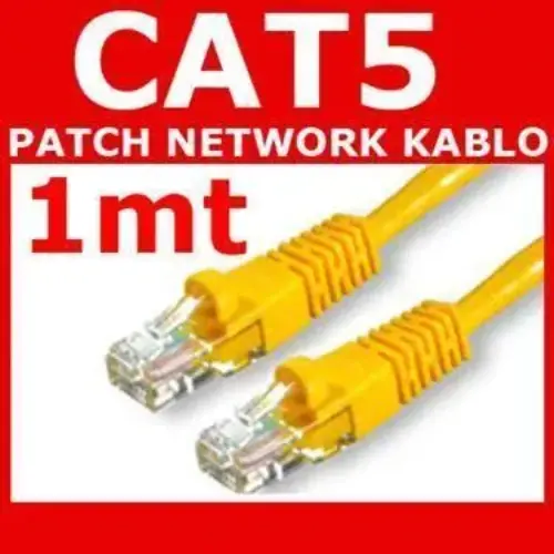 Codegen CAT-5E Utp Patch Kablo 1 Metre Sarı