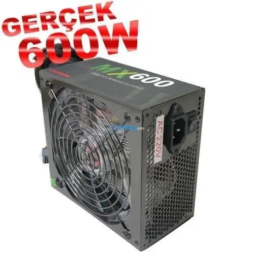 Codegen MX600 Power Supply 600W 14CM MaviLed Fanlı
