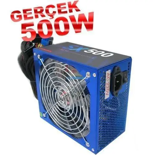 Codegen SX500 Power Supply 500W 14CM MaviLed Fanlı
