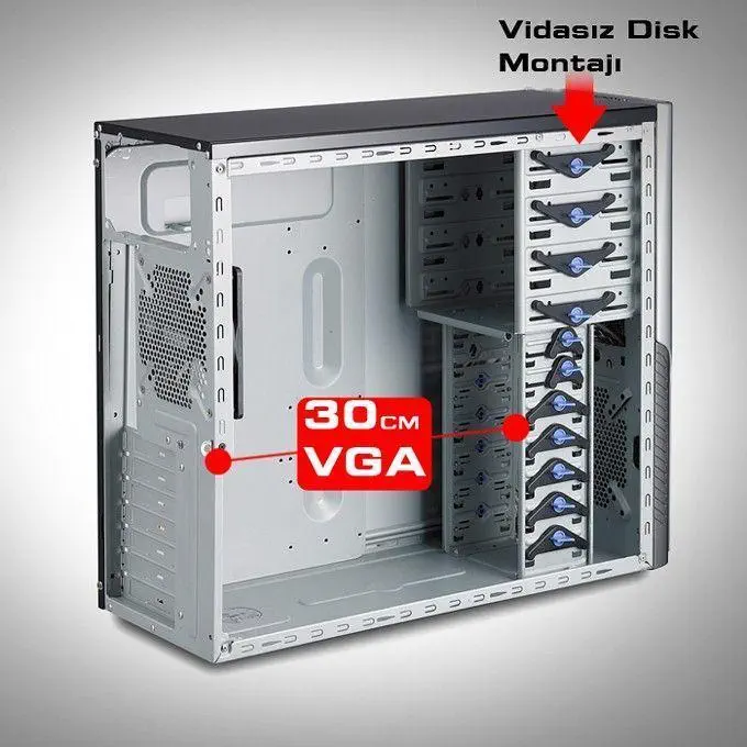 COOLERMASTER ELITE 333 MİD TOWER KASA 460W