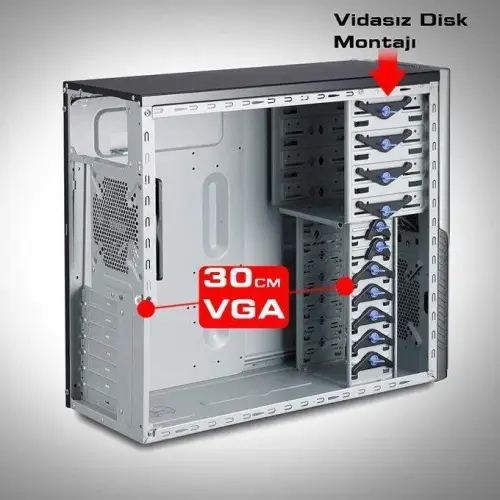 COOLERMASTER ELITE 333 MİD TOWER KASA 460W