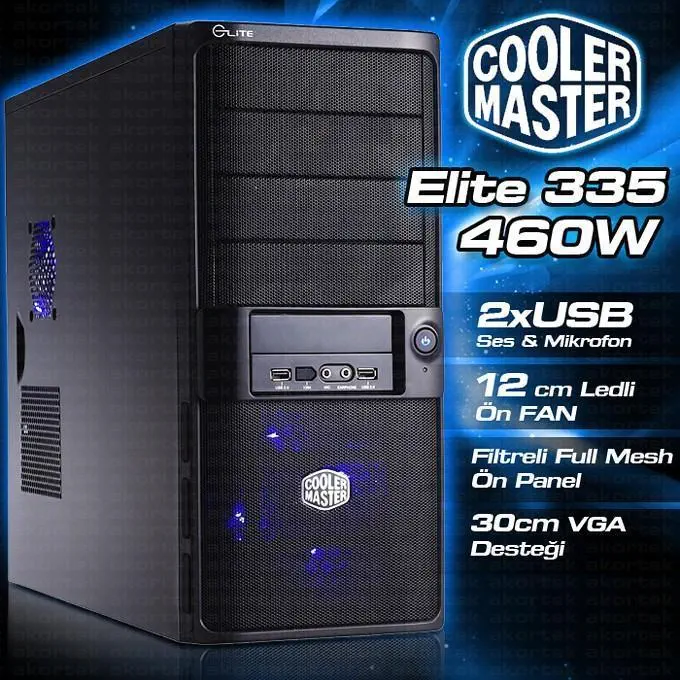 Coolermaster Elıte 335 Mıdtower 500W Kasa