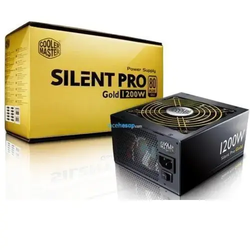 COOLERMASTER SILNT PRO 80+ GOLD POWER SUPPLY 1200W