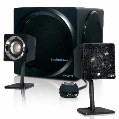 CREATIVE GIGAWORKS T3 HOPARLÖR 2+1 SİYAH