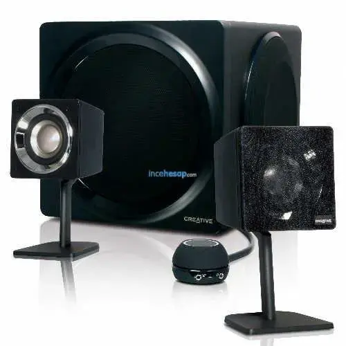 CREATIVE GIGAWORKS T3 HOPARLÖR 2+1 SİYAH