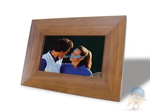 DIGIFRAME AKS AHSAP DİJİTAL FOTOĞRAF ÇERÇEVESİ