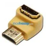 DIGITUS AK-408003 Mini Hdmi Adaptör 90 Derece Açılı