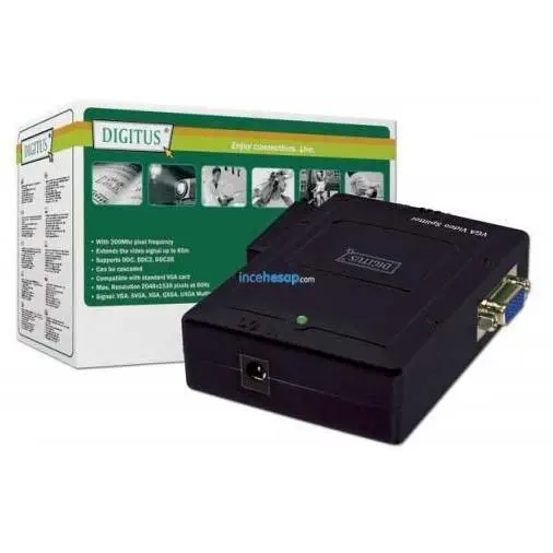 Digitus DS-41120-1 2 li Vga Video Çoklayıcı 2048 x 1536 dpi