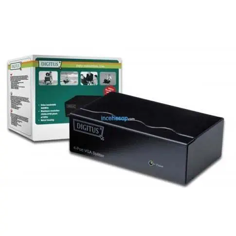 Digitus DC-42100 4 lü Vga Video Çoklayıcı, 1920 x 1440 dpi