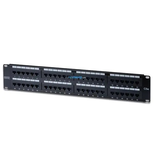 Digitus DN-91548U 19″ 48 Port Cat-5E Utp Patch Panel
