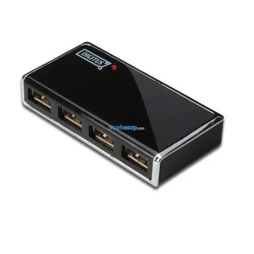 DIGITUS DA-70225 4 Port USB Hub, USB 2.0