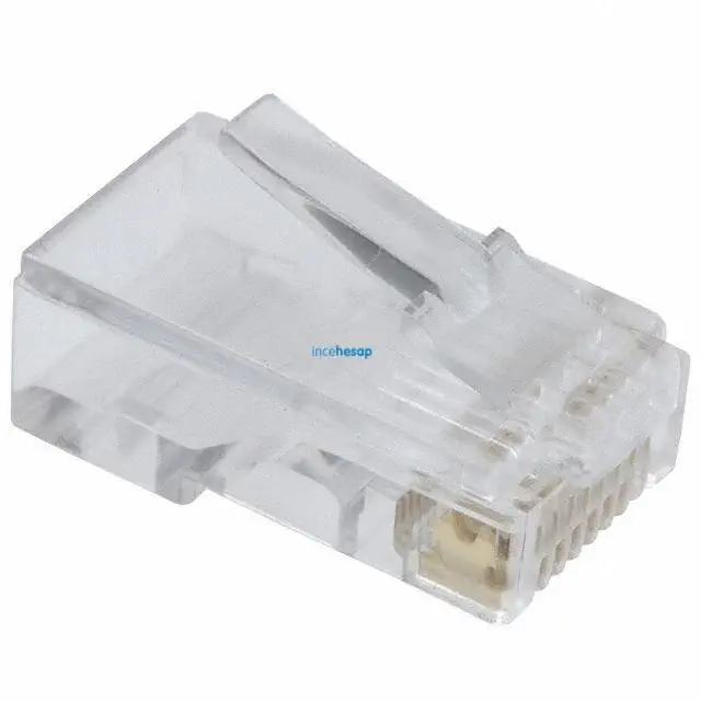 DIGITUS A-MO6 8/8 SRS Cat. 6, RJ45, 8P8C, Zırhsız 100 LÜ PK.