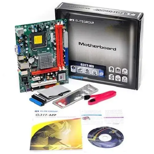 ECS G31T-M9 G31 DDR2 VGA+LAN+SATA 16x