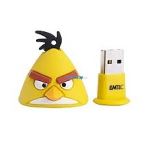 Emtec A102 Angry Birds Sarı 4GB USB 2.0