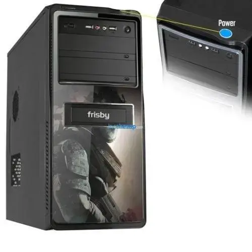 FRISBY FC-A8817-G3 ATX 3D KASA SİYAH 350W